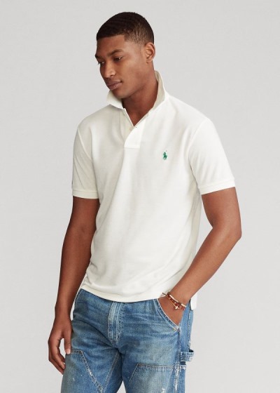 Polos Polo Ralph Lauren Hombre Creme - The Earth - DKJZF2059